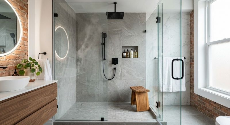 Shower Enlargement detail